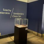 18.12.2021. Sandomierz. Szachy sandomierskie na stałej ekspozycji / Grażyna Szlęzak-Wójcik / Radio Kielce