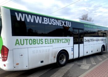 23.12.2020 Autobus elektryczny / Gmina Działoszyce