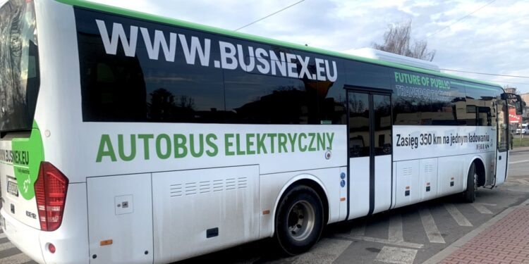 23.12.2020 Autobus elektryczny / Gmina Działoszyce