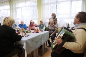 08.12.2021. Czyżowice. Dom Seniora / Wiktor Taszłow / Radio Kielce