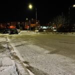 20.12.2021. Kielce. Śliskie ulice i chodniki / Wiktor Taszłow / Radio Kielce