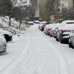 24.12.2021. Kielce. Zaśnieżone drogi i chodniki / Wiktor Taszłow / Radio Kielce