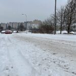 24.12.2021. Kielce. Zaśnieżone drogi i chodniki / Wiktor Taszłow / Radio Kielce