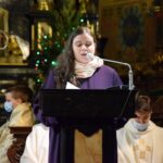 25.12.2021. Sandomierz. Pasterka / Grażyna Szlęzak-Wójcik / Radio Kielce