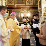 25.12.2021. Sandomierz. Pasterka / Grażyna Szlęzak-Wójcik / Radio Kielce