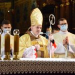 25.12.2021. Sandomierz. Pasterka / Grażyna Szlęzak-Wójcik / Radio Kielce