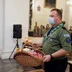 19.12.2021. Sandomierz. Przekazanie Betlejemskiego Światła / Ks. Grzegorz Słodkowski