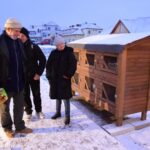 22.12.2021. Sandomierz. Szopka z żywymi zwierzętami / ks. Grzegorz Słodkowski