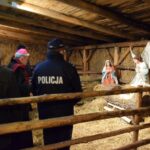 22.12.2021. Sandomierz. Szopka z żywymi zwierzętami / ks. Grzegorz Słodkowski