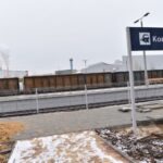 05.12.2021. Końskie. Stacja kolejowa / Magdalena Galas-Klusek / Radio Kielce