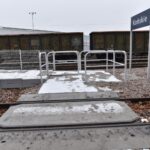 05.12.2021. Końskie. Stacja kolejowa / Magdalena Galas-Klusek / Radio Kielce