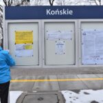 05.12.2021. Końskie. Stacja kolejowa / Magdalena Galas-Klusek / Radio Kielce