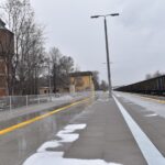 05.12.2021. Końskie. Stacja kolejowa / Magdalena Galas-Klusek / Radio Kielce