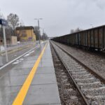 05.12.2021. Końskie. Stacja kolejowa / Magdalena Galas-Klusek / Radio Kielce