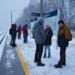 12.12.2021. Końskie. Wycieczka pociągiem do Tomaszowa Mazowieckiego organizowana przez konecki oddział PTTK / Magdalena Galas-Klusek / Radio Kielce