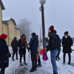 12.12.2021. Końskie. Wycieczka pociągiem do Tomaszowa Mazowieckiego organizowana przez konecki oddział PTTK / Magdalena Galas-Klusek / Radio Kielce