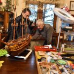 25.12.2021. Ruda Białaczowska. Kolekcja miniaturowych statków / Magdalena Galas-Klusek / Radio Kielce