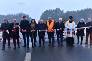 30.12.2021. Plenna. Otwarcie mostu / Magdalena Galas-Klusek / Radio Kielce