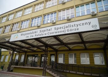 Czerwona Góra. Wojewódzki Szpital Specjalistyczny / Fot. Piotr Kwaśniewski - Radio Kielce