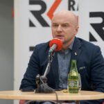 05.12.2021. Kielce. Studio Polityczne Radia Kielce. Na zdjęciu: Rafał Nowak - wicewojewoda świętokrzyski / Piotr Kwaśniewski / Radio Kielce