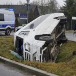 06.12.2021. Bugaj. Kolizja / Sebastian Kalwat / Radio Kielce