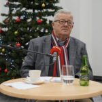 12.12.2021. Studio Polityczne Radia Kielce. Na zdjęciu: Czesław Siekierski - Polskie Stronnictwo Ludowe / Sebastian Kalwat / Radio Kielce