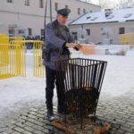 13.12.2021. Kielce. Inscenizacja stanu wojennego w Ośrodku Myśli Patriotycznej i Obywatelskiej / Piotr Kwaśniewski / Radio Kielce