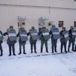 13.12.2021. Kielce. Inscenizacja stanu wojennego w Ośrodku Myśli Patriotycznej i Obywatelskiej / Piotr Kwaśniewski / Radio Kielce