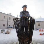 13.12.2021. Kielce. Inscenizacja stanu wojennego w Ośrodku Myśli Patriotycznej i Obywatelskiej / Piotr Kwaśniewski / Radio Kielce