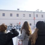 13.12.2021. Kielce. Inscenizacja stanu wojennego w Ośrodku Myśli Patriotycznej i Obywatelskiej / Piotr Kwaśniewski / Radio Kielce