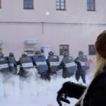 13.12.2021. Kielce. Inscenizacja stanu wojennego w Ośrodku Myśli Patriotycznej i Obywatelskiej / Piotr Kwaśniewski / Radio Kielce