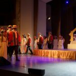 18.12.2021. Kielce. Pastorałka „Chwała Rodzinie Świętej” wystawiona przez osoby niepełnosprawne z Zespołu Inscenizacji Tanecznej „Uśmiech” / Marcin Marszałek / Radio Kielce