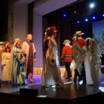 18.12.2021. Kielce. Pastorałka „Chwała Rodzinie Świętej” wystawiona przez osoby niepełnosprawne z Zespołu Inscenizacji Tanecznej „Uśmiech” / Marcin Marszałek / Radio Kielce