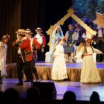 18.12.2021. Kielce. Pastorałka „Chwała Rodzinie Świętej” wystawiona przez osoby niepełnosprawne z Zespołu Inscenizacji Tanecznej „Uśmiech” / Marcin Marszałek / Radio Kielce