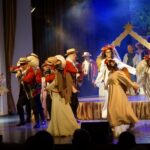 18.12.2021. Kielce. Pastorałka „Chwała Rodzinie Świętej” wystawiona przez osoby niepełnosprawne z Zespołu Inscenizacji Tanecznej „Uśmiech” / Marcin Marszałek / Radio Kielce