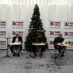 19.12.2021. Kielce. Studio Polityczne Radia Kielce. 19.12.2021. Kielce. Studio Polityczne Radia Kielce. Na zdjęciu (od lewej): Marek Kwitek - PiS, Lucjan Pietrzczyk - PO, Dawid Lewicki - Konfederacja, Czesław Siekierski - PSL, Jacek Skórski - Nowa Lewica / Kamil Król / Radio Kielce