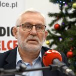 19.12.2021. Kielce. Studio Polityczne Radia Kielce. Na zdjęciu: Lucjan Pietrzczyk - PO / Kamil Król / Radio Kielce