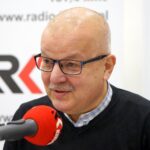19.12.2021. Kielce. Studio Polityczne Radia Kielce. Na zdjęciu: Jacek Skórski - Nowa Lewica / Kamil Król / Radio Kielce