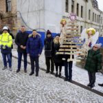 22.12.2021. Kielce. Świąteczny happening Teatru Lalki i Aktora „Kubuś” / Piotr Kwaśniewski / Radio Kielce