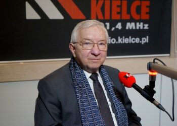 31.12.2021. Radio Kielce. Rozmowa Dnia. Na zdjęciu: Krzysztof Lipiec - prezes świętokrzyskich struktur PiS / Piotr Kwaśniewski / Radio Kielce