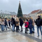 16.12.2021. Kielce. Gra miejska na temat stanu wojennego „Spacerniak 1981-1983” / Paulina Michta / Radio Kielce