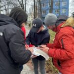 16.12.2021. Kielce. Gra miejska na temat stanu wojennego „Spacerniak 1981-1983” / Paulina Michta / Radio Kielce