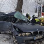 27.12.2021. Wypadek w miejscowości Podlechy / KP PSP Kętrzyn