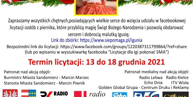 Akcja charytatywna „Piernikowe Serca Dobroci” - Radio Kielce