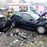 07.12.2021. Mierzyn. Wypadek / KMP Jędrzejów