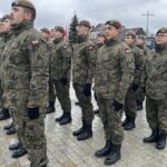 19.12.2021. Starachowice. Przysięga żołnierzy 10. Świętokrzyskiej Brygady Wojsk Obrony Terytorialnej / Anna Głąb / Radio Kielce