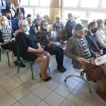 03.12.2021. Włoszczowa. Obchody 37. rocznicy protestu w obronie krzyży w Zespole Szkół Zawodowych. Akademia w Zespole Szkół  nr 3 / Jarosław Kubalski / Radio Kielce