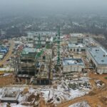 30.12.2021. Kielce. Budowa Świętokrzyskiego Kampusu Głównego Urzędu Miar  / Jarosław Kubalski / Radio Kielce