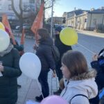 03.12.2021. Kielce. Korowód wolontariuszy / Iwona Murawska / Radio Kielce