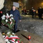 13.12.2021. Sandomierz. Obchody 40. rocznicy wprowadzenia stanu wojennego. Na zdjęciu: Marek Kwitek - poseł PiS / Grażyna Szlęzak-Wójcik / Radio Kielce